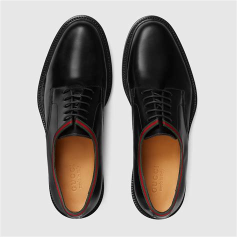 gucci suola cuoio black formal shoes|men's gucci formal shoes.